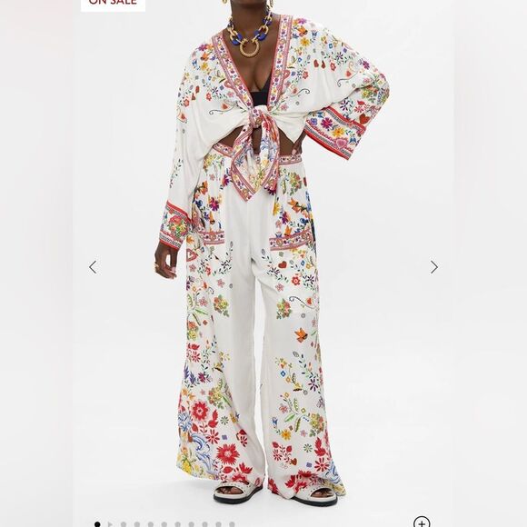 NWT CAMILLA ON SITE Wide Leg Trouser With Front Pockets
Faith, Luck & Justice M - Picture 1 of 10